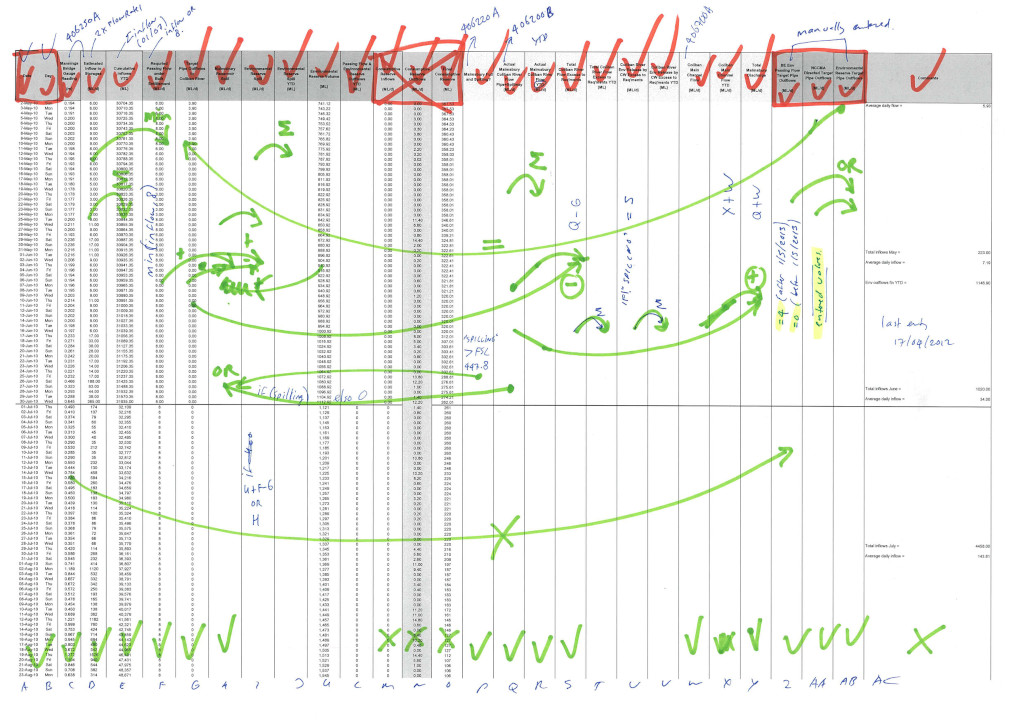 Example of a reverse-engineering a spreadsheet Example of a reverse-engineering a spreadsheet