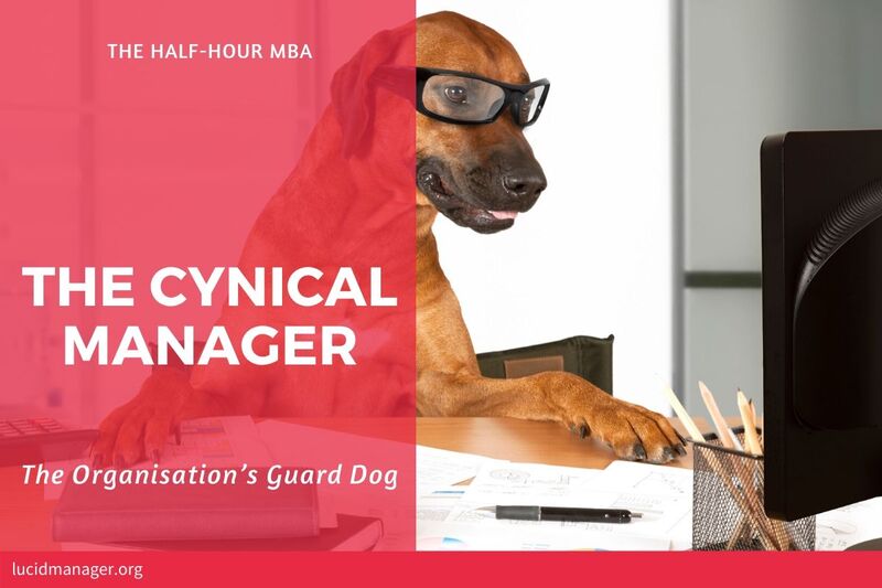 The importance of cynicism in an organisation is generally underrated. The cynical manager is a valuable resource to identify opportunities for improvement. The importance of cynicism in an organisation is generally underrated. The cynical manager is a valuable resource to identify opportunities for improvement.