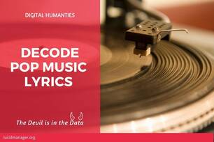 The lyrics of songs are more and more repetitive. Wihin this repetitiveness hides a summetrical beauty. The Songsim algorithm helps to decode lyrics.