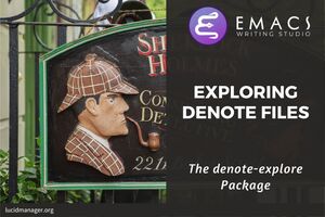 Unlock your Denote collection with the denote-explore package: Dive deep into stats, random walks, and intricate network visualisations.