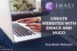 This article shows how to create a website with Emacs Org mode and Hugo. Create a beautiful and functional static website with the Emacs text editor.