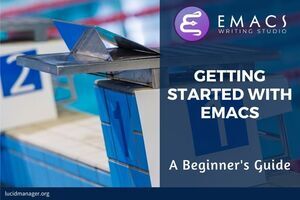 This article describes getting started with Emacs - installing the software and the basic principles on how to operate the software.