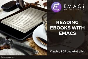 Emacs Writing Studio provides tools for reading ebooks with Emacs in PDF and ePub using the nov and DocView packages.