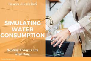 This article simulates water consumption to assist with developing leak detection algorithms. Simulating water consumption helps to develop business tools.