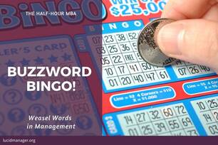 Download your buzzword bingo card to add some excitement to your meetings. Print the card and take it to your next appointment.