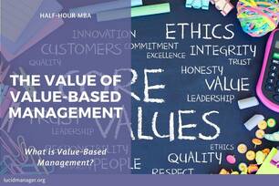 Value-based management is a term often used in contemporary workplaces. In this post it is argued that the value of this approach is not very high.