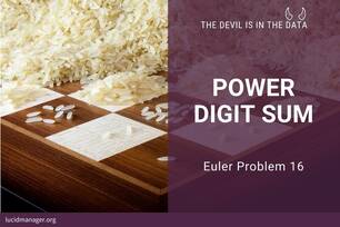 Solutions to project Euler 16 in the R language: What is the sum of the digits of 2 to the power 1000?