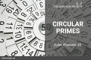 Solutions to Project Euler 35: How many circular primes are there below one million? Solution in the R language for statistical computing