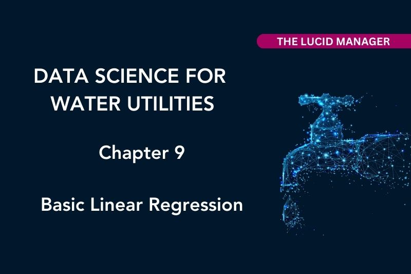 This chapter of the Data Science for Utilities discusses how to undertake basic linear regression as a foundation for statistical modelling