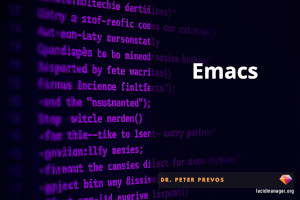 Emacs Data Studio is a configuration and description of how to analyse and present data with Emacs.
