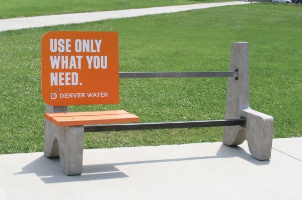 Denver Water Guerilla Marketing campaign example Denver Water Guerilla Marketing campaign example