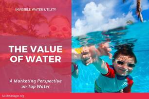 Describing the value of water from a marketing perspective helps water utilities to understand the value proposition of tap water.